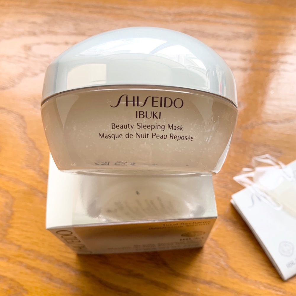 Bundle of 2 Shiseido Ibuki sleeping mask
